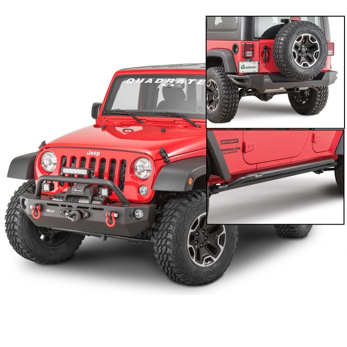 QUAD QRC COMBO BLACK STUBBY JK 4DR      12057 0125