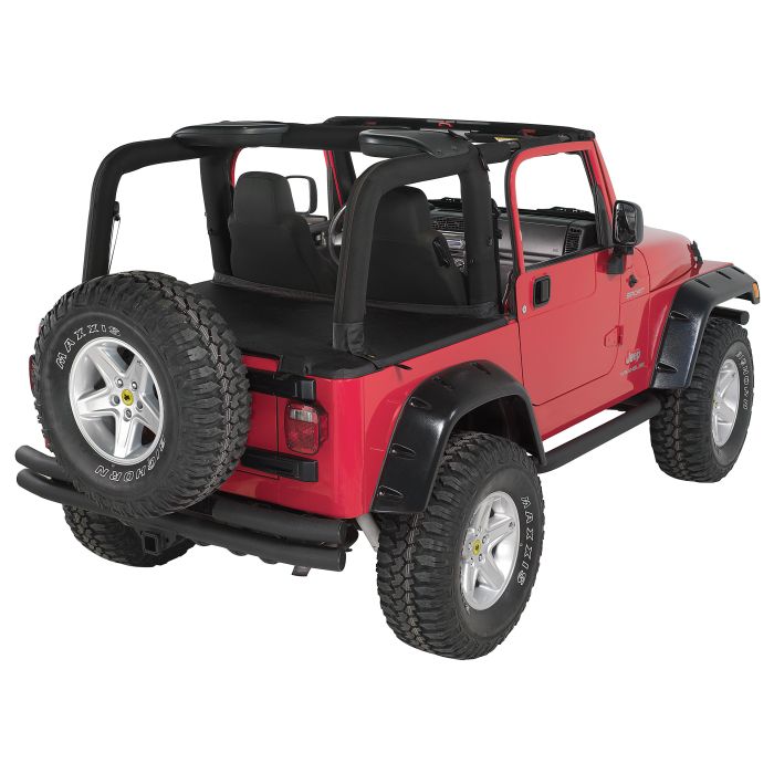 DOUBLE TUBE RECEIVER BUMPER BLACK 76-86 353-104