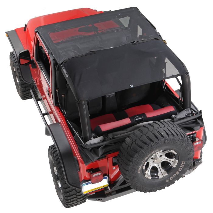 Vertically Driven Products  KoolBreez™ Full Roll Bar Top for 97-06 Jeep Wrangler TJ