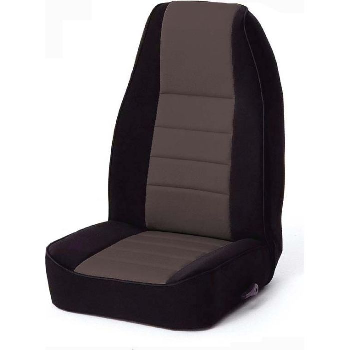 FABRIC SEAT CVRS FR 91-95 YJ GRY 13241.0