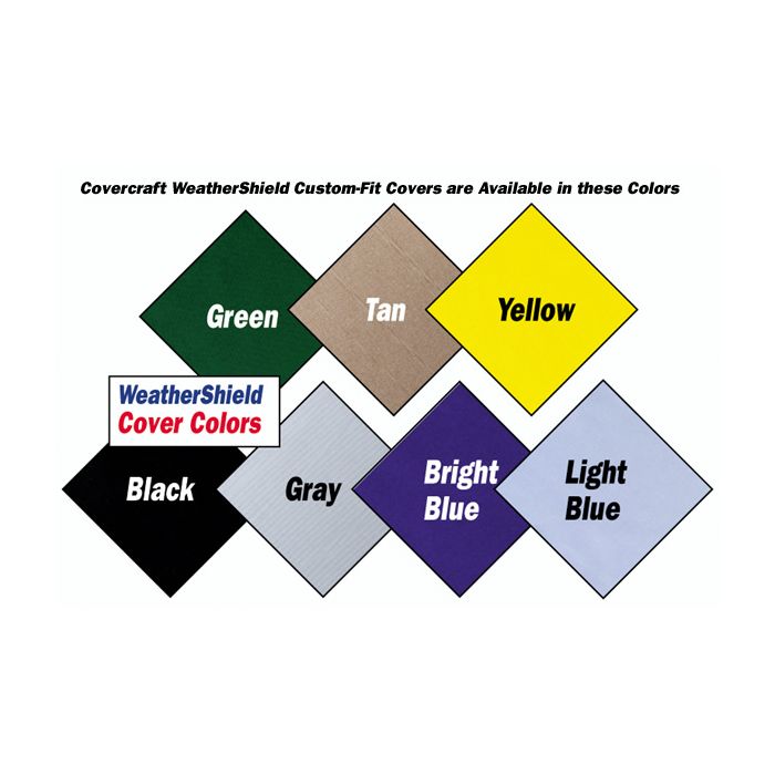 Covercraft WeatherShield Custom-Fit Cover for 94-95 Jeep Wrangler YJ w/ Hard Top