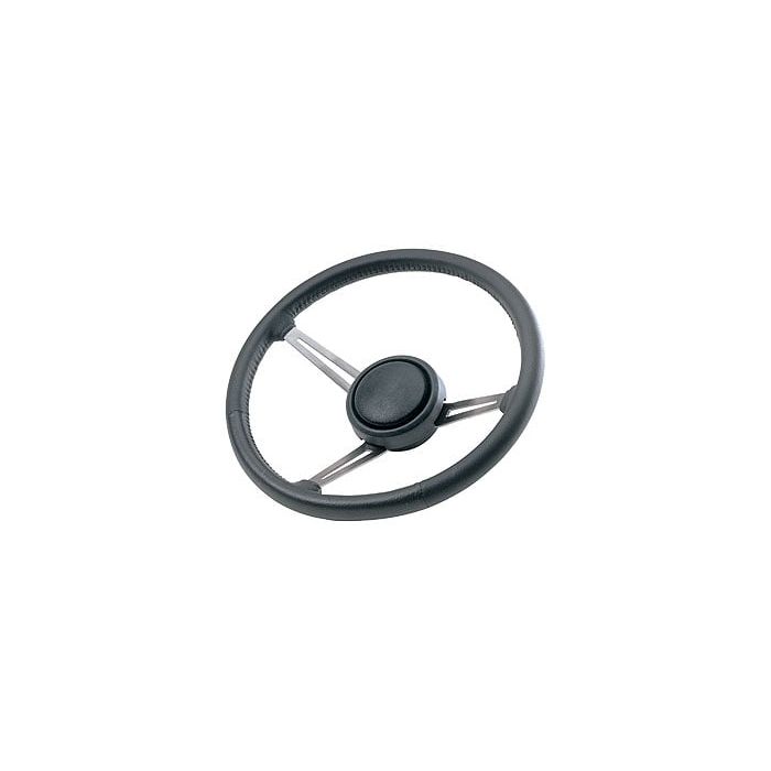 OMIX  OE Leather Grip Steering Wheel Kit for 76-95 Jeep CJ & Wrangler YJ