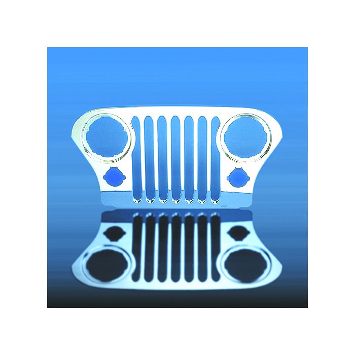 82208105 - GRILLE OVERLAY CHROME CJ5/7/8