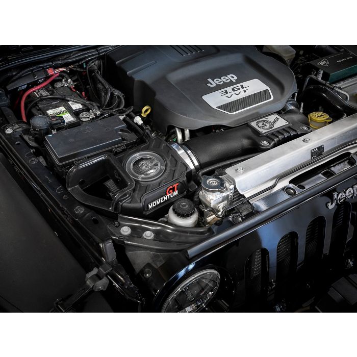 aFe Power  Momentum GT Cold Air Intake System  for 12-18 Jeep Wrangler JK & Unlimited JK 3.6L V6