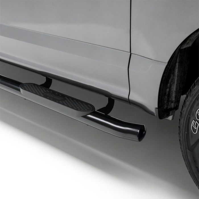 Aries S224050 4" Oval Side Bars in Black Steel  for 21-23 Ford Bronco 4-Door
