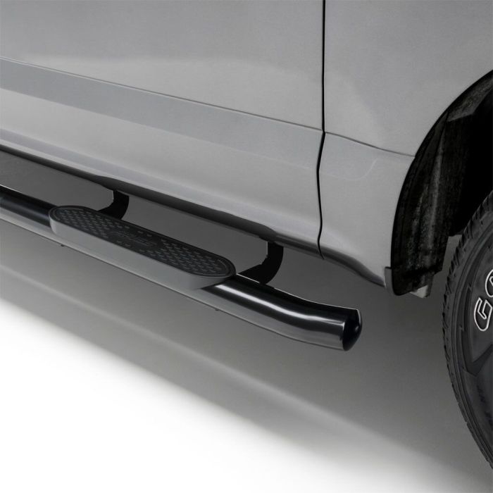 Aries S224047 4" Oval Side Bars in Black Steel  for 21-25 Ford Bronco 2-Door
