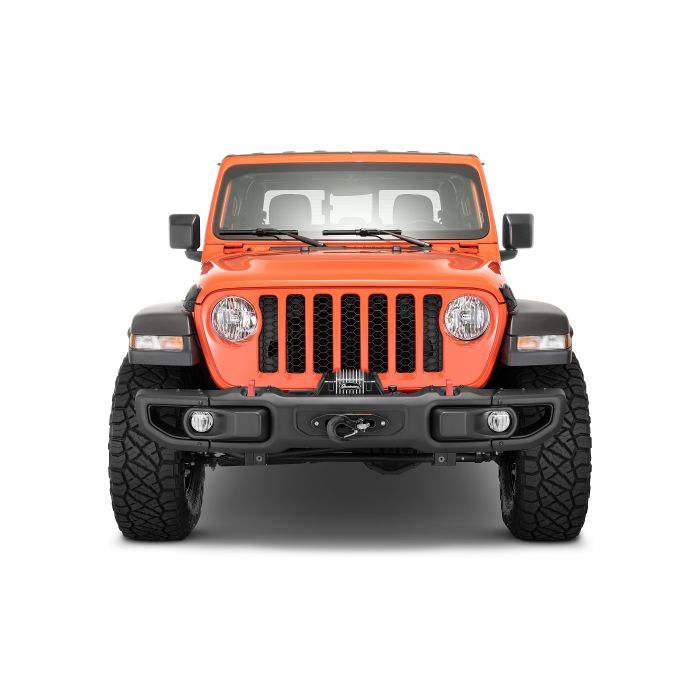 Carnivore  Winch Mount Plate for 18-25 Jeep Wrangler JL & Gladiator JT with Factory Steel Bumper