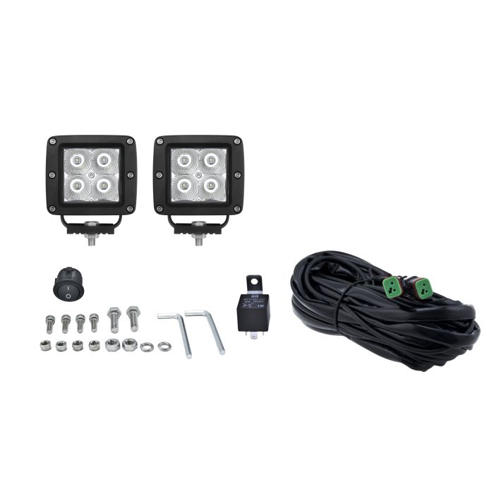Hella  ValueFit  Cube 4 LED Light Kits 