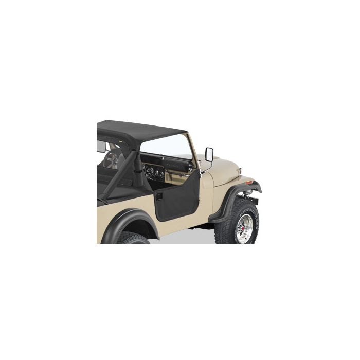Bestop  Soft Lower Half Doors for 87-95 Jeep Wrangler YJ