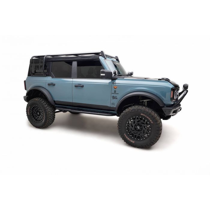 ZROADZ 2021-2023 Ford Bronco Soft Top Rack with Standard MOLLE Panels for 4 Door Models