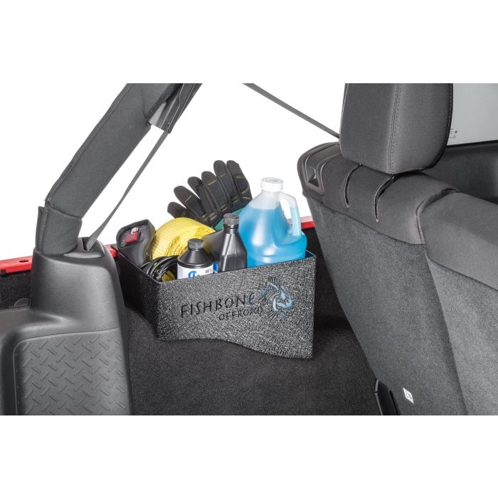 Fishbone Offroad  Wheel Well Bins for 07-18 Jeep Wrangler JK