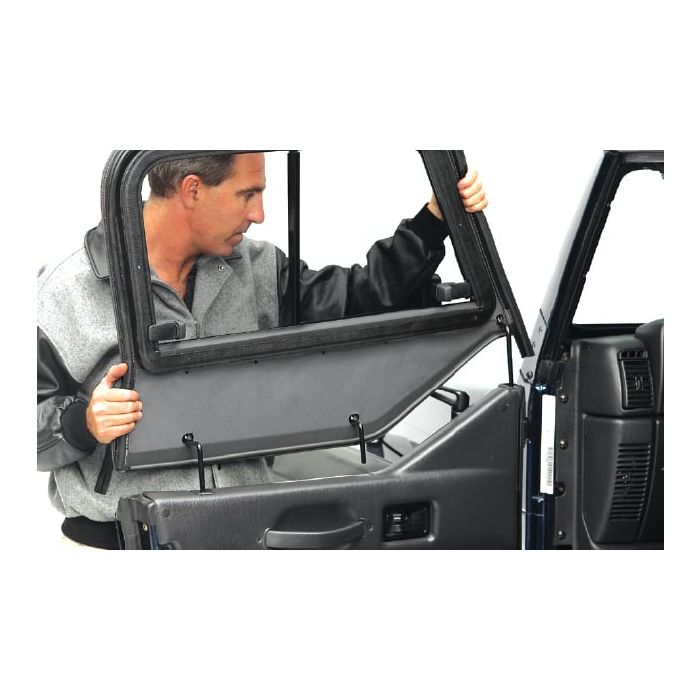 Bestop  Upper Door Sliders for 97-06 Jeep Wrangler TJ & Unlimited