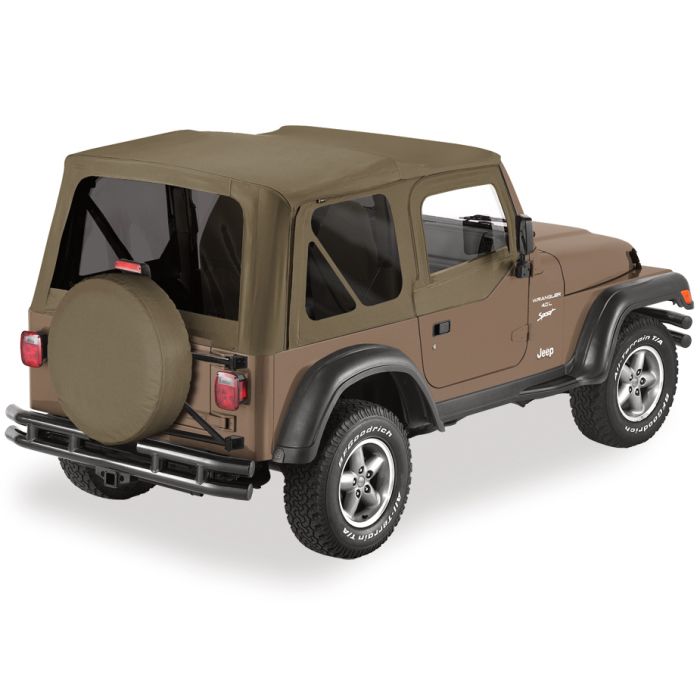 OEM 23 OZ TOP TINT W/DOORS TJ DARK TAN