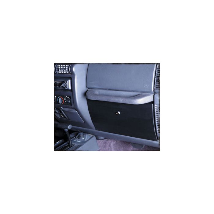 Smittybilt 812201 Vaulted Glove Box in Black for 97-06 Jeep Wrangler TJ & Unlimited