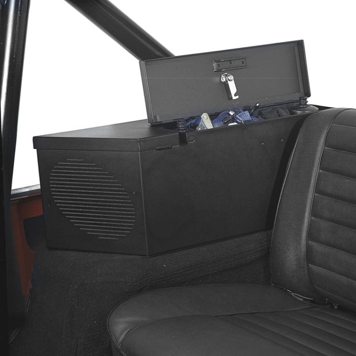 Tuffy  Security Speaker Safe in Black  for 80-91 Jeep CJ & Wrangler YJ