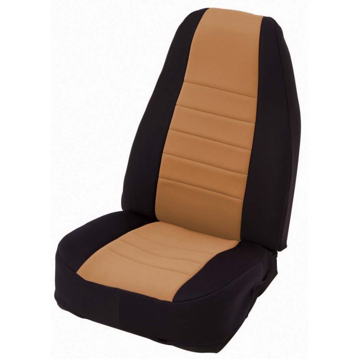 NEO SEAT COVERS-FRONT 97-02 TJ-TAN