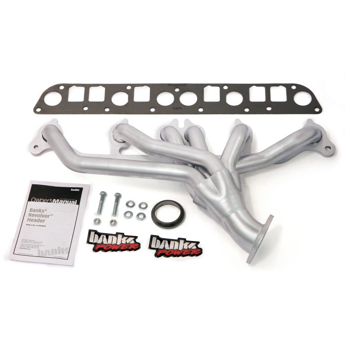 Banks Power 51327 Revolver Header for 91-99 Jeep Wrangler YJ, TJ, Cherokee XJ & Comanche MJ with 4.0L