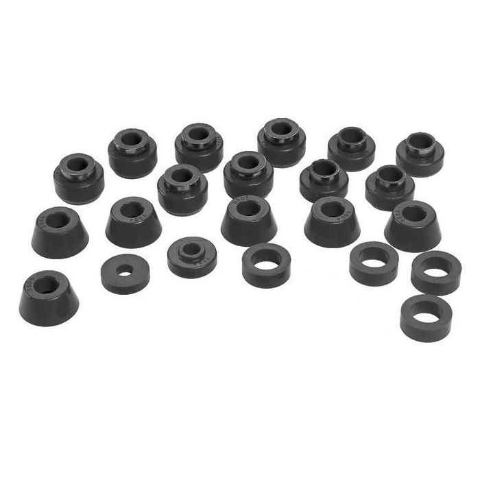 BODY CAB MOUNT SET 80-86 RED