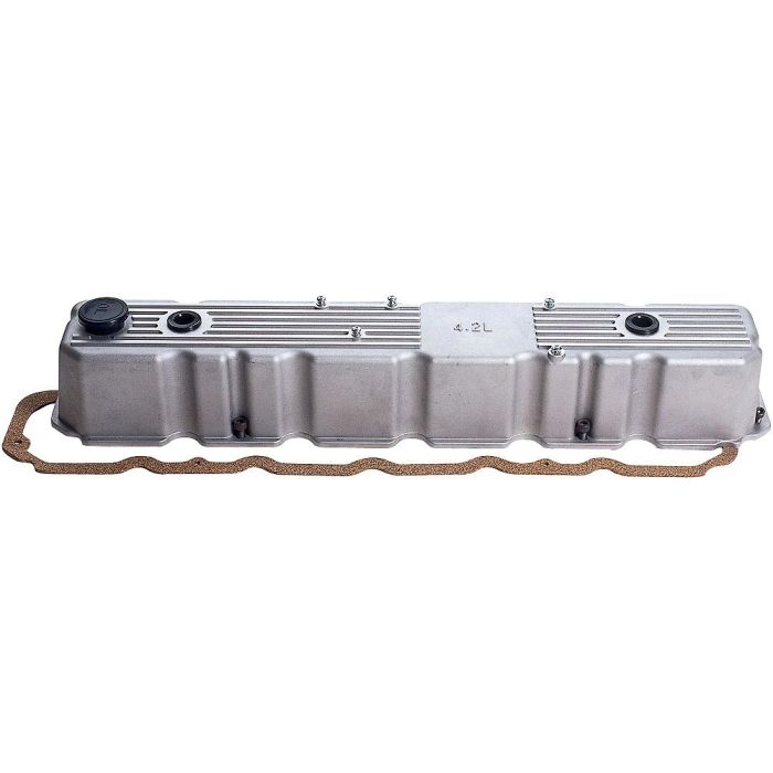 Crown Automotive RT35004 Aluminum Valve Cover for 81-86 Jeep CJ Series with 4.2L 258c.i. 6 Cylinder Engine