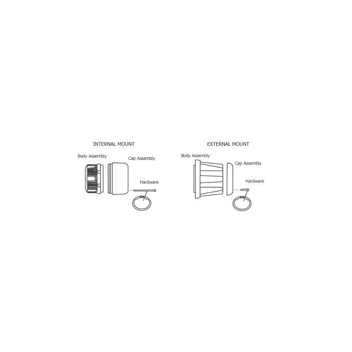 STUD KIT-EXT MOUNT HUBS 3/8X16