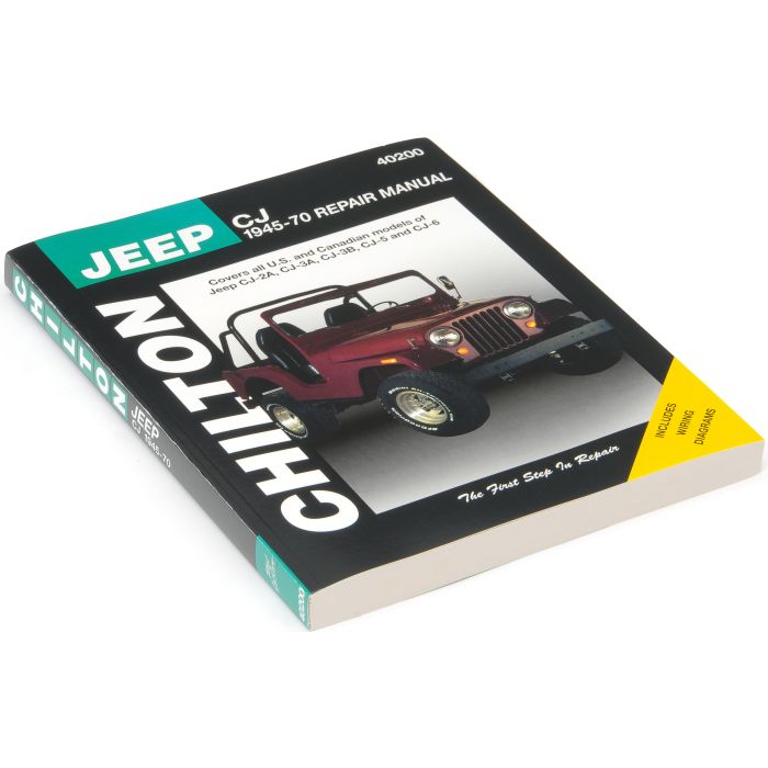 CHILTON REPAIR MANUAL CJ 45-70          40200 CHI