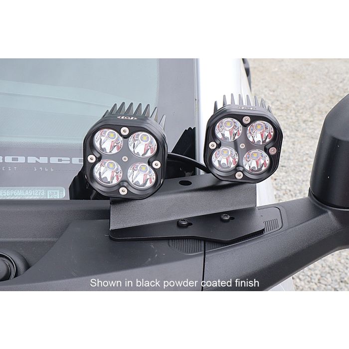 LoD Offroad  Black Ops  Double A-Pillar Base Light Mount  for 21-23 Ford Bronco