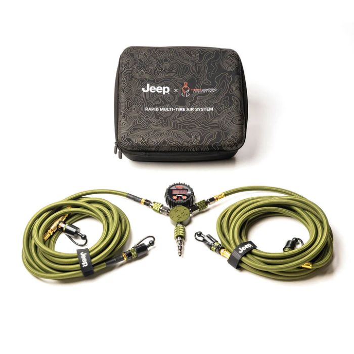 Thor's Lightning RMTASJEEP001 Jeep Lightning Strike Rapid Multi-Tire Air System 