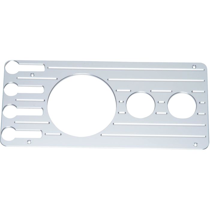 BILLET DASH COVER W/O RADIO-CJ-BLACK