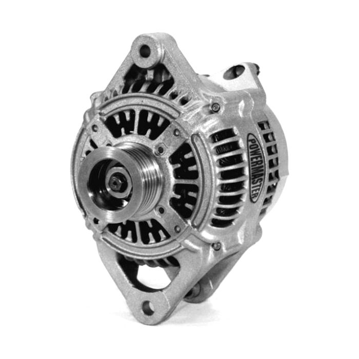 Powermaster 43311 170 / 110 Amp Alternator in Natural Finish for 91-01 Jeep Wrangler YJ, TJ & Cherokee XJ
