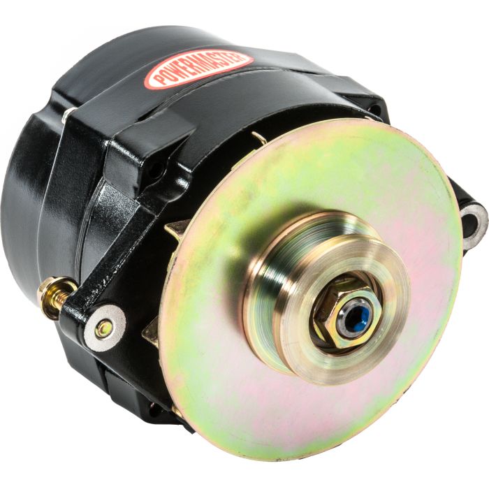Powermaster 57294 140 / 80 Amp Alternator in Black for 81-90 Jeep CJ-5, CJ-7, CJ-8 & Wrangler YJ