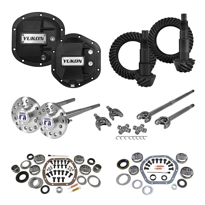 Stage 4 Re-Gear Kit upgrades front & rear diffs, 24 spl, incl covers/fr&rr axles