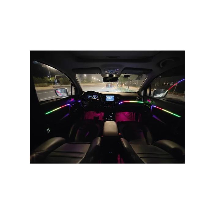 Race Sport Lighting AKIT10 LED Interior Ambient 10-Piece RGBW Multicolor for 2-Door Models