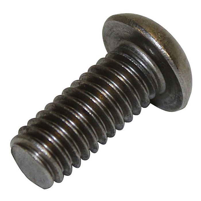 Crown Automotive 4004956SS Stainless Steel Windshield Hinge Screw  for 76-05 Jeep CJ, Wrangler YJ, TJ and Unlimited with Aftermarket Hinges
