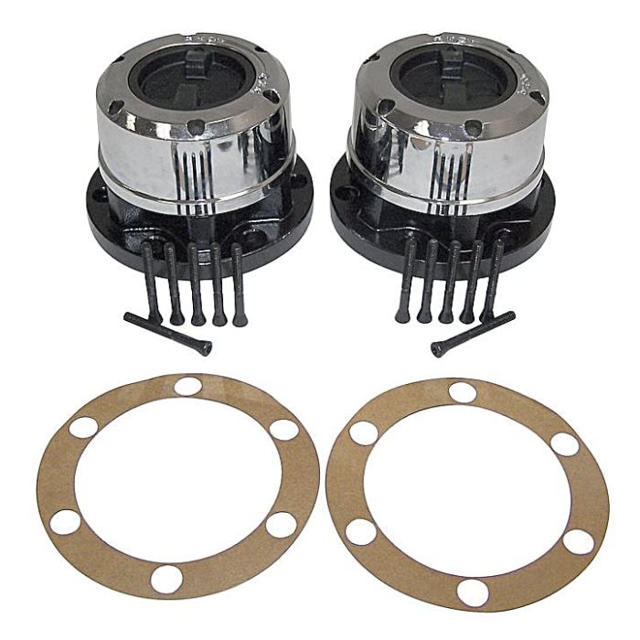 Crown Automotive 400502 Manual Locking Hub Set  for 72-81 Jeep CJ