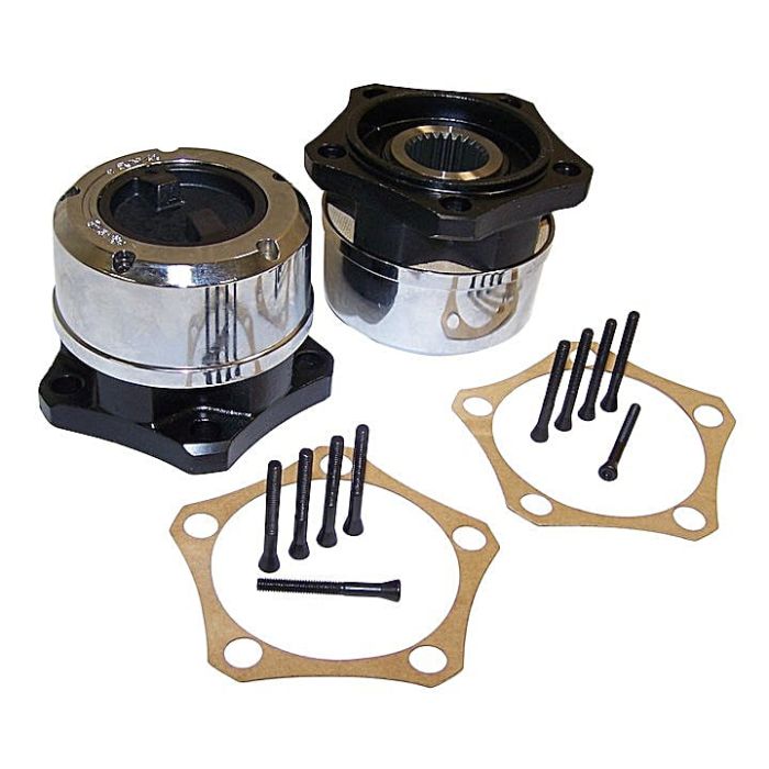 Crown Automotive 400526 Manual Locking Hub Set  for 81-86 Jeep CJ5, CJ7 and CJ-8 Scrambler