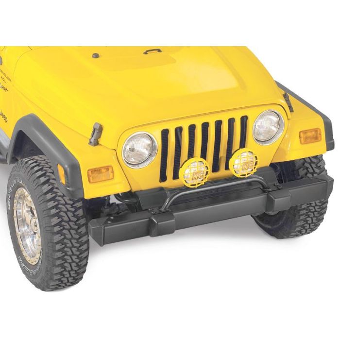 KC BUMPER HOOP 2 LIGHT MOUNT BAR   TJ