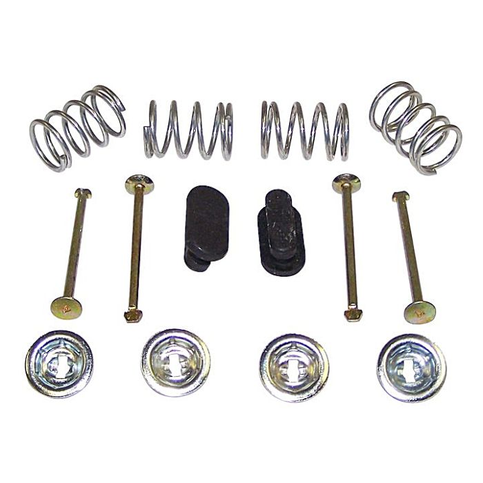 Crown Automotive 4049681 Brake Shoe Hold Down Kit for 90-06 Jeep Wrangler YJ, TJ & Unlimited and 90-01 Cherokee XJ & Comanche MJ with 9" Brakes 