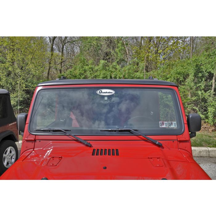 Quadratec  3x9" Oval Logo Vinyl Decals 