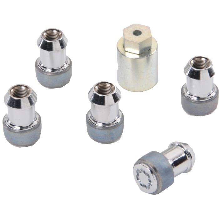 82211405AA - 5 PIECE MOPAR WHEEL LOCK KIT   82201650