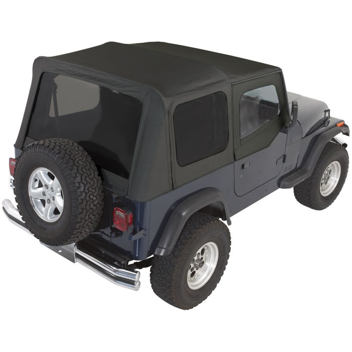 RMP COMPLETE TOP W/TINT/UPPERS YJ BLK