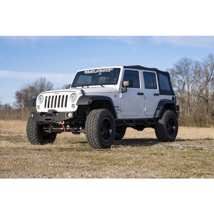 Rough Country  3.25in Suspension and Spacer Lift Kit for 07-18 Jeep Wrangler Unlimited JK