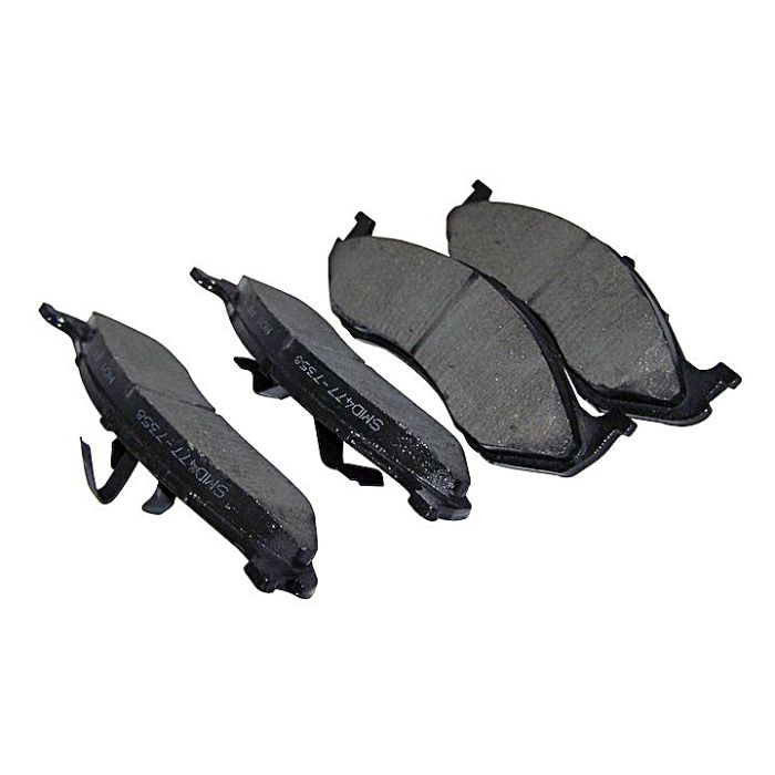 Crown Automotive 4778058TI Titanium Front Disc Brake Pad Set for 90-96 Jeep Cherokee XJ&#44 93-98 Grand Cherokee ZJ & 90-06 Wrangler YJ, TJ & Unlimited