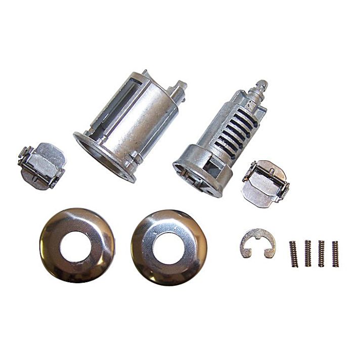 Crown Automotive 4778123 Lock Cylinder Kit  for 95-01 Jeep Wrangler YJ & TJ and 95-96 Cherokee XJ & Grand Cherokee ZJ