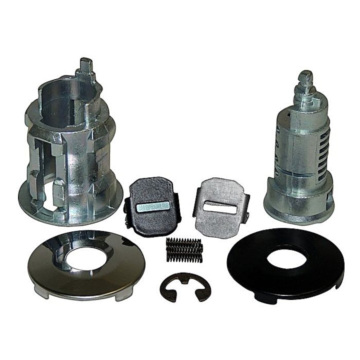 Crown Automotive 4864651 Lock Cylinder Kit  for 02-18 Jeep Wrangler TJ, Unlimited & JK; 08-12 Liberty KK; 97-01 Cherokee XJ and 96-98 Grand Cherokee ZJ