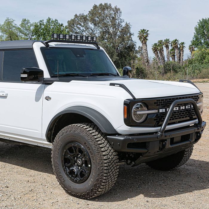 ZROADZ  Front Roof Multiple LED Pods Kit with Tubular Mounting Bar  for 21-25 Ford Bronco