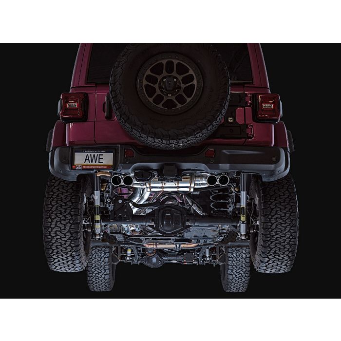 AWE Exhaust 3025-41392 SwitchPath Catback for 21-23 Jeep Wrangler JL Unlimited 4-Door Rubicon 392 with 6.4L