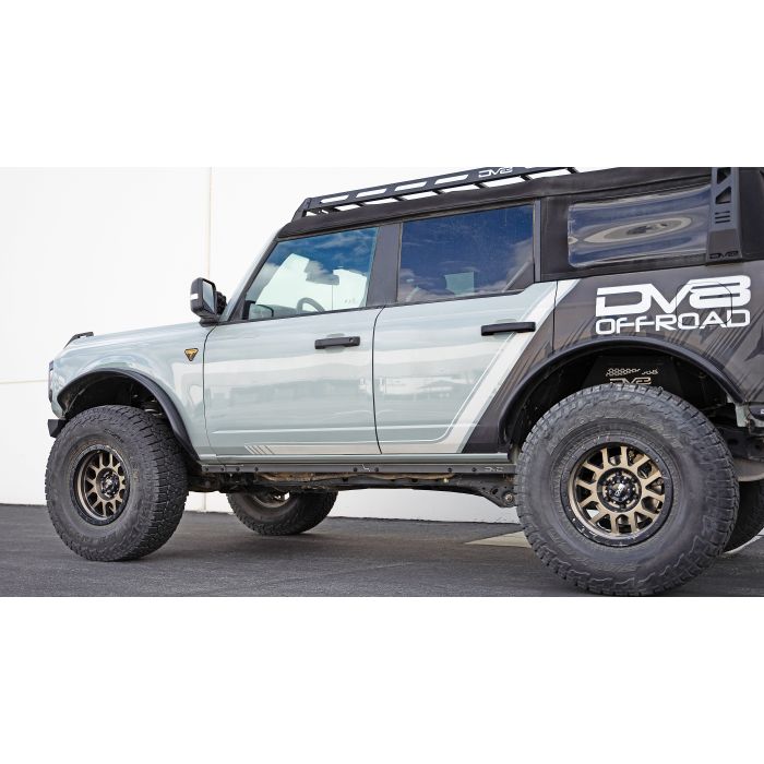 DV8 Offroad SRBR-03 Pinch Weld Covers for 21-26 Ford Bronco 4-Door