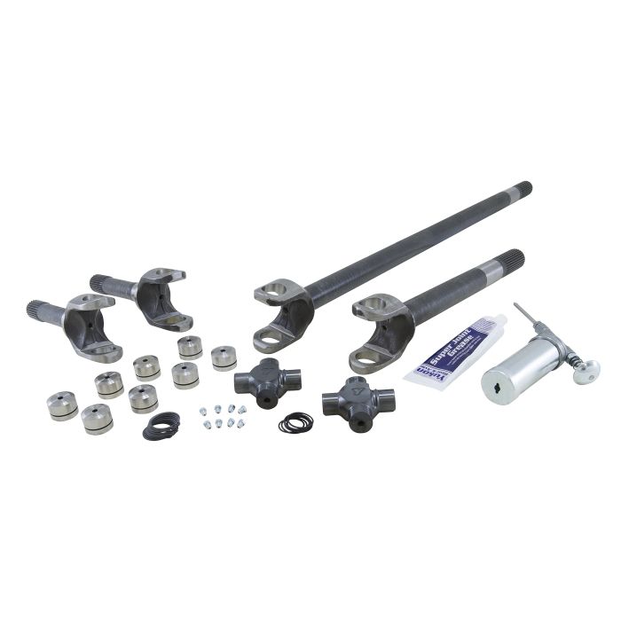 Yukon Gear & Axle YA W24144 Chromoly Front Axle Kit for 74-79 Jeep Wagoneer SJ with Dana 44, Both Sides, 19 & 30 Spline, Super Joints
