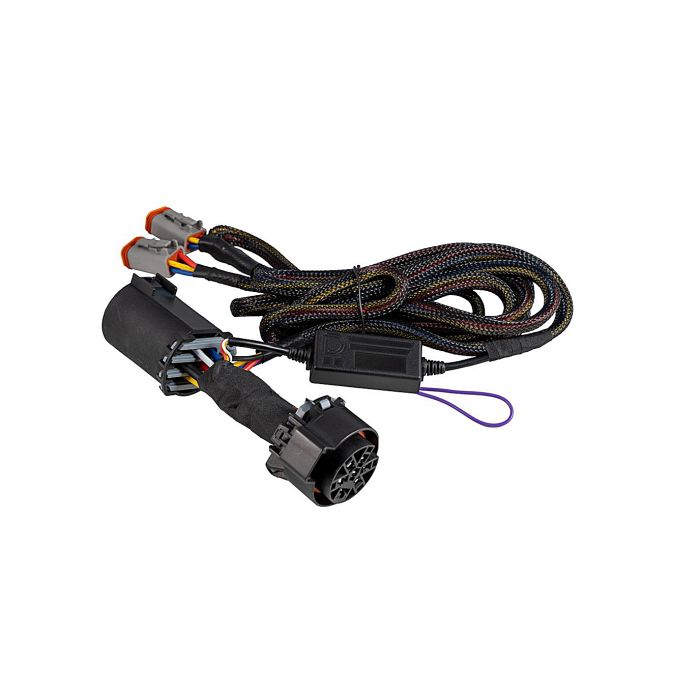 Diode Dynamics DD4136 Stage Series 7-pin Dual-Output Trailer Wiring Harness for C1R Pod Lights 