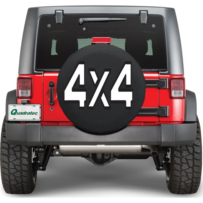 HBS TIRE COVER 4X4 31X10 BLK